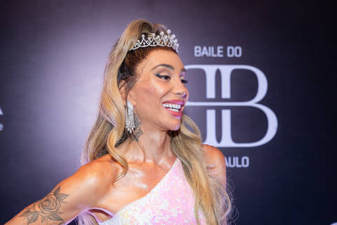 SÃO PAULO-SP, BRASIL 24-08-2024 - 4ª EDIÇÃO DO BAILE DO BB - A apresentadora e influencer Maya Massafera na 4ª edição do Baile do BB - Beto Pacheco no Ballroom do Hotel Rosewood, Bela Vista. (Foto: Ronny Santos/Folhapress, BERGAMO) ***EXCLUSIVO***