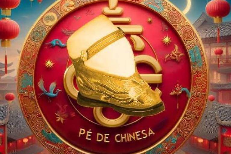 Abertura da novela falsa "Pé de Chinesa", criado por inteligência artificial