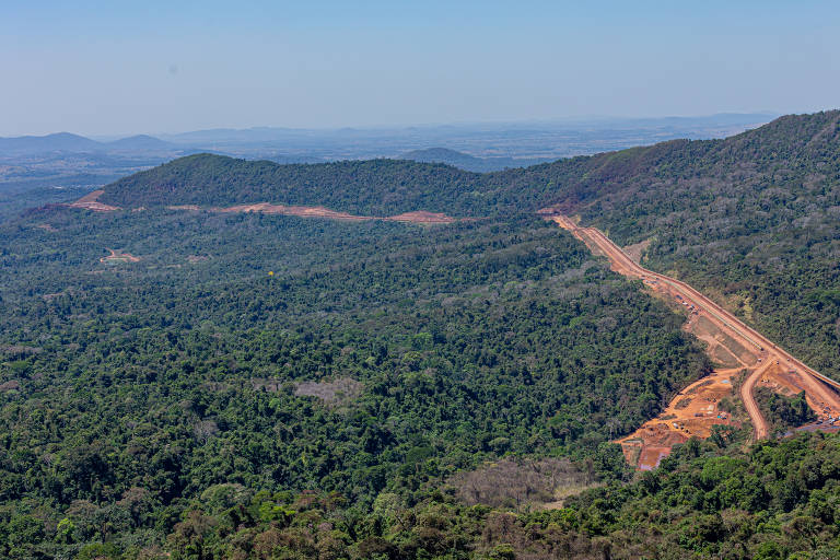 O complexo S11D está na Serra dos Carajás, na Floresta Amazônica