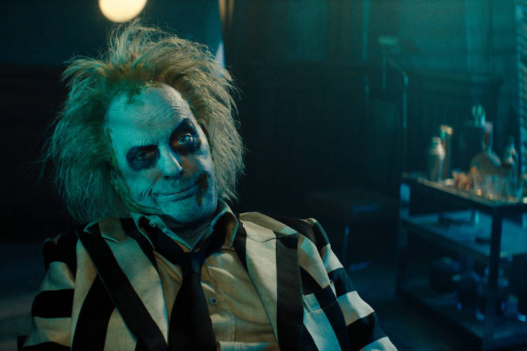 Cena do filme 'Os Fantasmas Ainda se Divertem: Beetlejuice Beetlejuice'