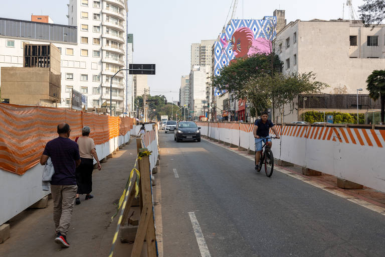 Veja fotos das obras na estação São Joaquim, do metrô de São Paulo