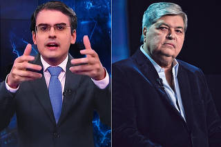 Dudu Camargo e Datena