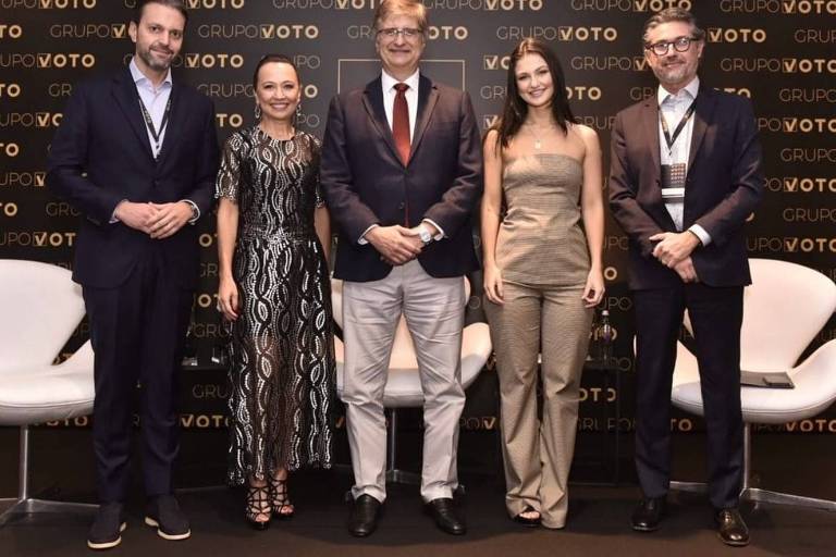 O procurador-geral da República, Paulo Gonet, em evento do Grupo Voto