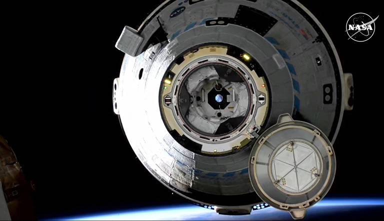 A cápsula Starliner deixa a Estação Espacial Internacional, em 6 de setembro, para retornar à Terra