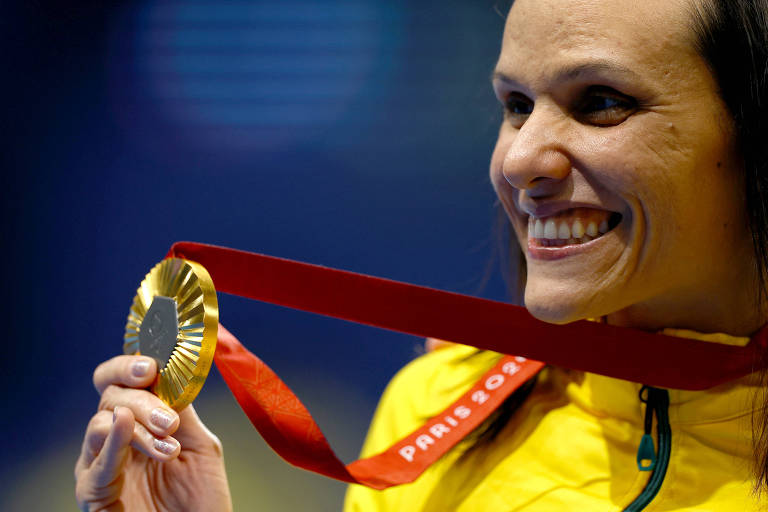 Carol Santiago liderou o Brasil nas Paralimpíadas, com cinco medalhas, sendo três de ouro