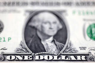 FILE PHOTO: Illustration shows U.S. Dollar banknote