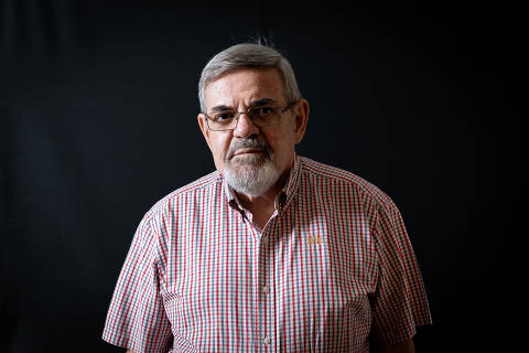 SÃO PAULO-SP, BRASIL 07-09-2024 - UMA VERTIGEM VISIONÁRIA - BRASIL: NUNCA MAIS - O ex preso, perseguido político e diretor executivo do núcleo de memória Maurice Politi  na abertura da exposição 