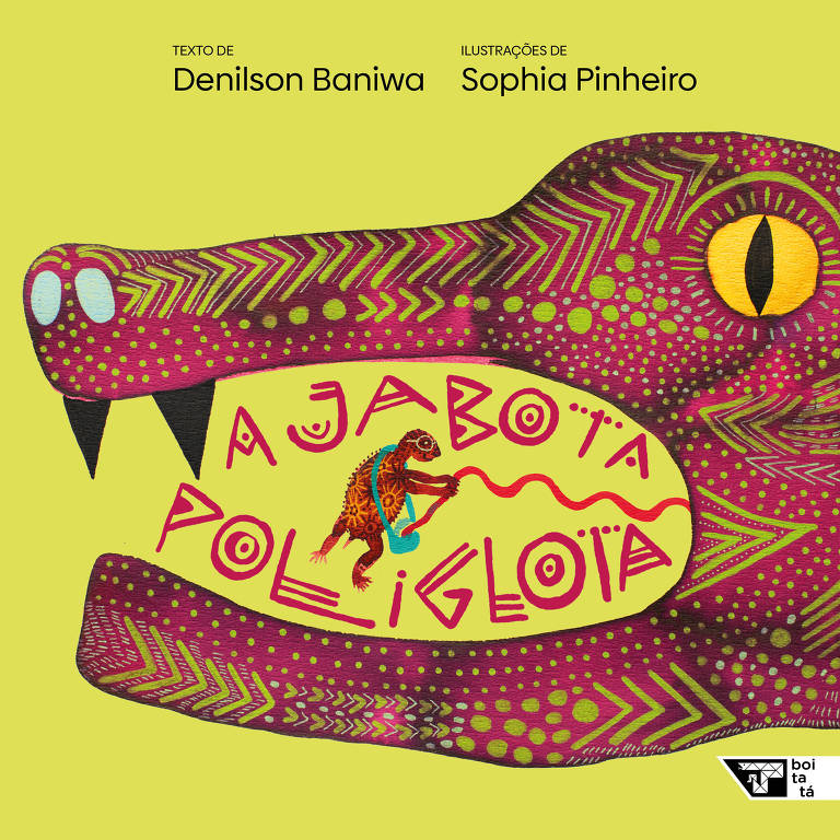 Capa de "A Jabota Poliglota"