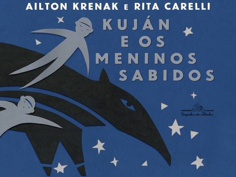 Capa do livro 'Kuján e os Meninos Sabidos', de Ailton Krenak e Rita Carelli