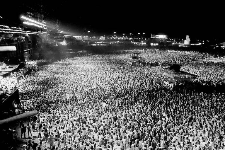 Imagem da primeira edição do Rock in Rio