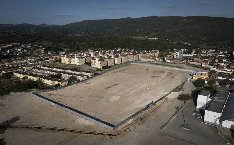 Terreno onde será erguido o hospital municipal de Campo Formoso, com recursos do Ministério da Saúde