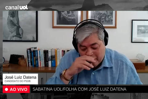 Datena chora ao final de sabatina em tom de despedida: 'Pra mim acabou política'