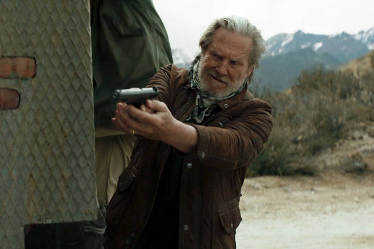 Cena da segunda temporada da série "O Velho", com Jeff Bridges