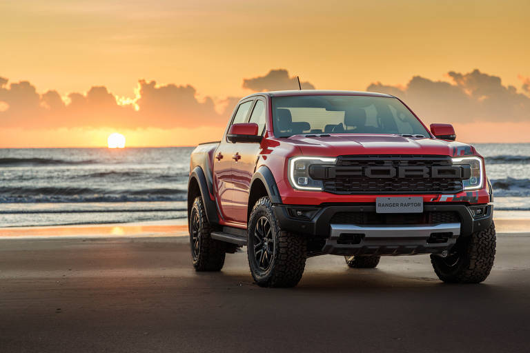 Ford Ranger Raptor de frente