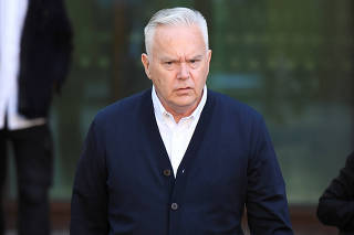 Former BBC news presenter Huw Edwards' sentencing at London's Westminster Magistrates' Court