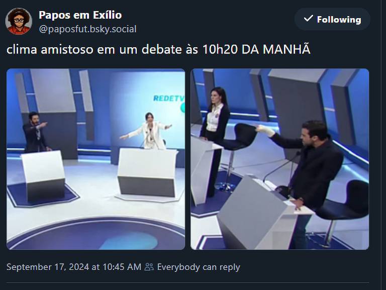 memes debate Rede TV!