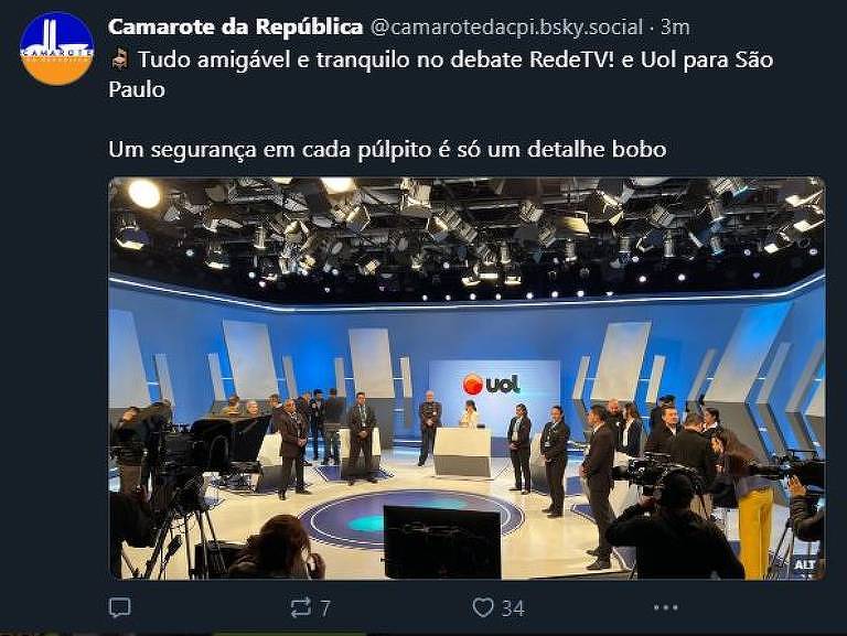 Memes ironizam debate entre candidatos à Prefeitura de São Paulo