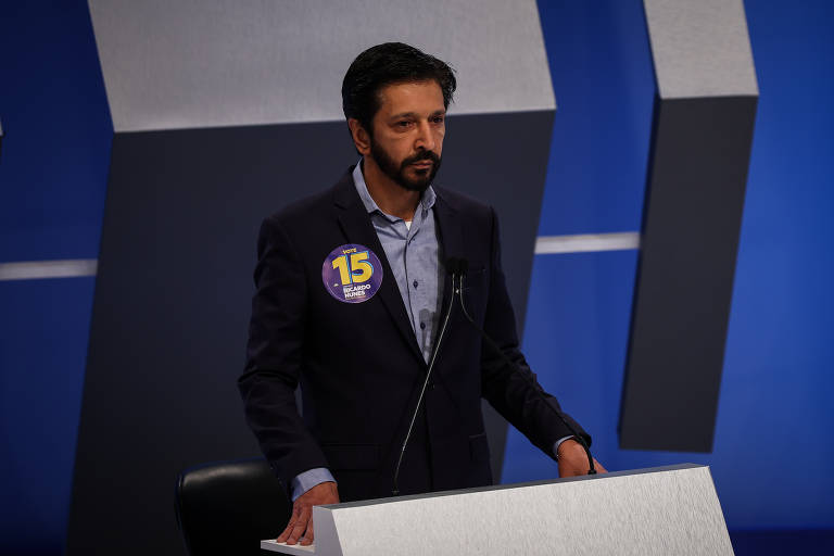 Ricardo Nunes defendeu sua gestão e voltou a acusar o PSOL, de Boulos, de querer soltar traficantes