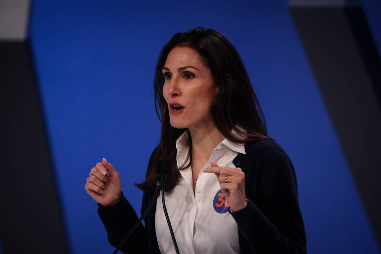 Marina Helena falou em "tirar os parasitas" da política e afirmou, sem provas, que Tabata Amaral (PSB) usava jatos particulares para visitar o namorado João Campos em Recife (PE).