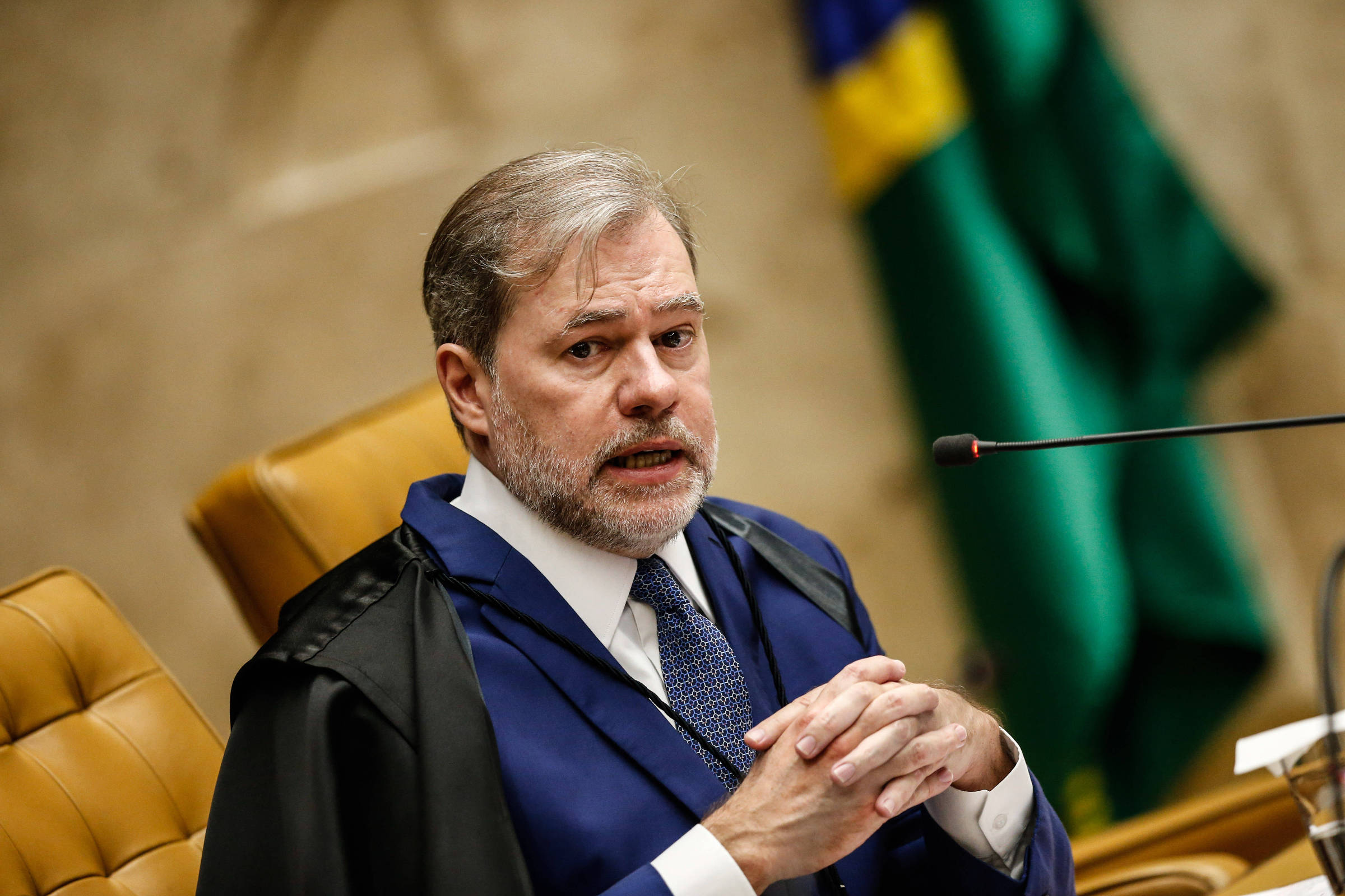 Toffoli segue internado com inflamação nos pulmões e deve ficar 14 dias afastado do STF