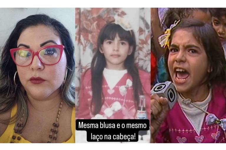 Patrícia Freitas Veloso Martins, a então menina do meme do 'que xou da Xuxa é esse'