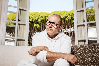 Jony Ive, the former head of design for Apple, in San Francisco, June 28, 2024. (Carolyn Fong/The New York Times)