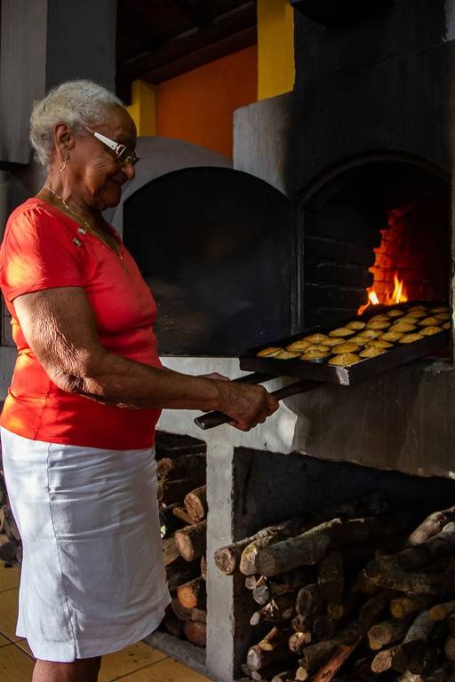 A cozinha de dona Eulália, em Cuiabá