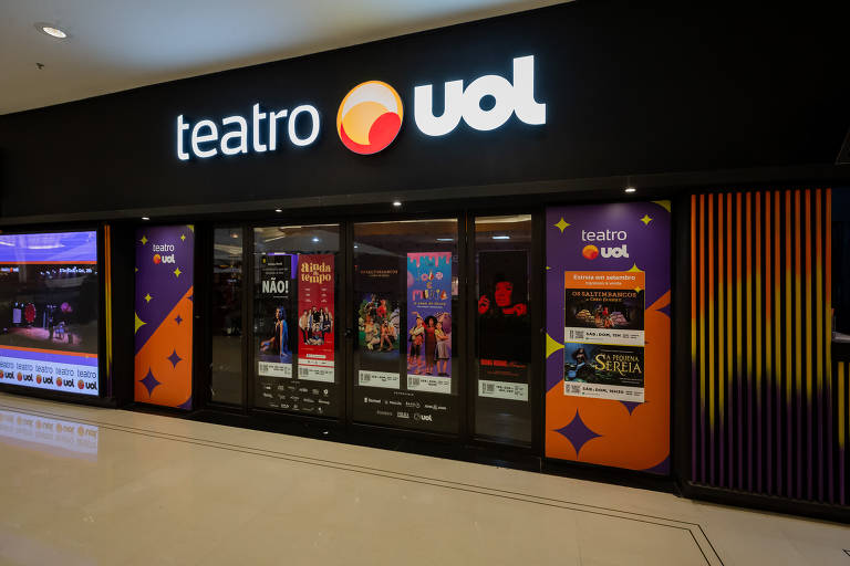 Teatro UOL, localizado dentro do shopping Higienópolis, no bairro de Higienópolis, região central cidade, eleito como melhor teatro de humor