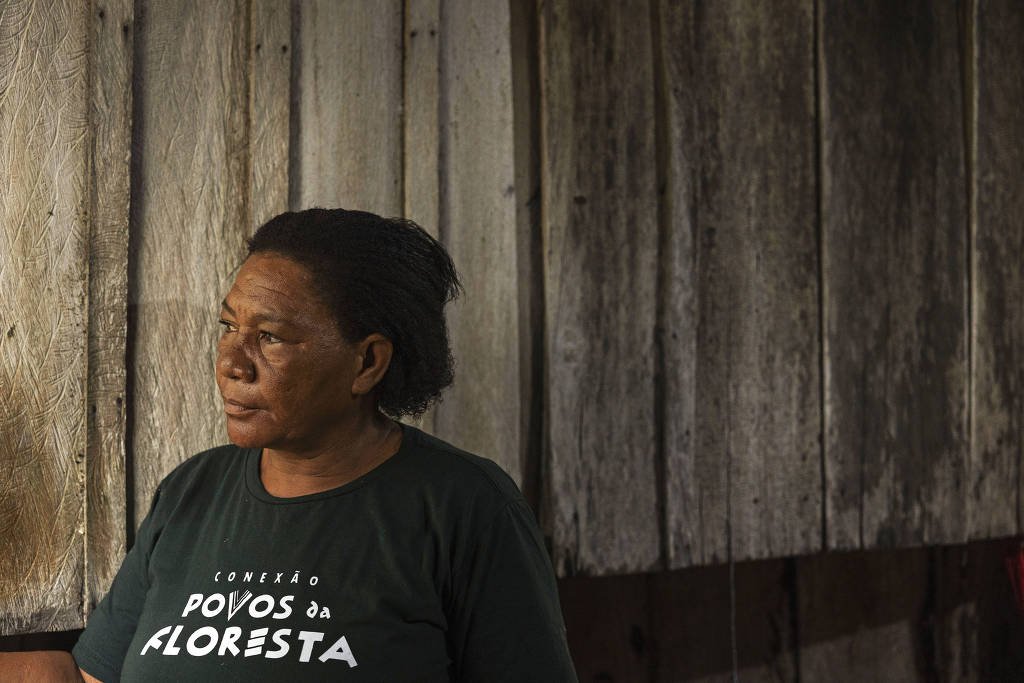 Liderança de comunidade quilombola