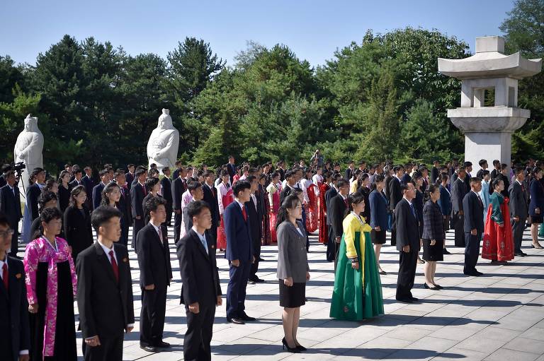 Greve nos Estados Unidos e homenagem na Coreia do Norte; veja imagens de hoje