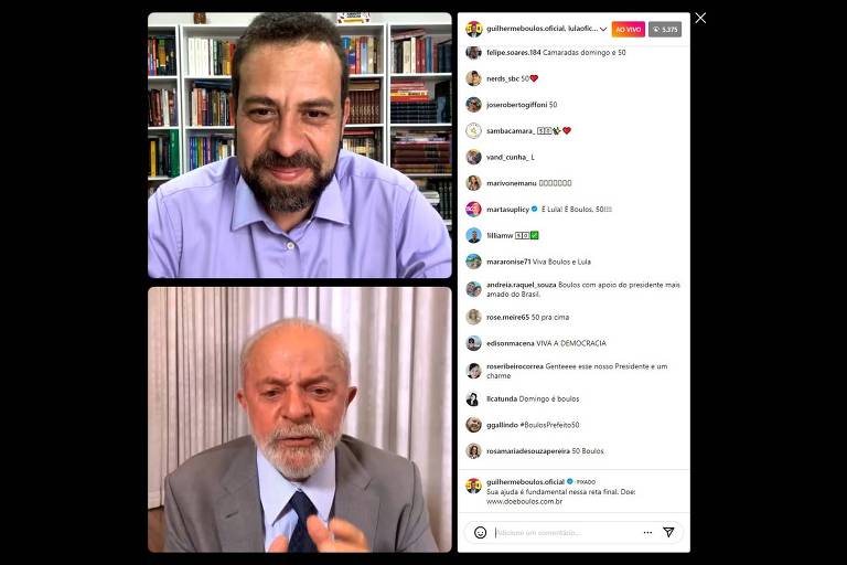 Lula diz que Boulos tem 'posição confortável' na eleição e que esperou milagre para avião não cair