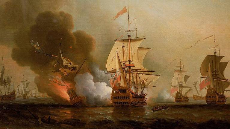 O navio afundado com tesouro de até US$ 18 bilhões