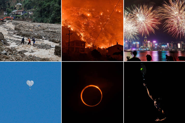 6 imagens que marcaram a semana ao redor do mundo, descritas em detalhe no resto da galeria.