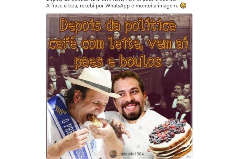 Eleições de 'pães e bolos' e coach ausente; veja memes dos candidatos às eleições 2024