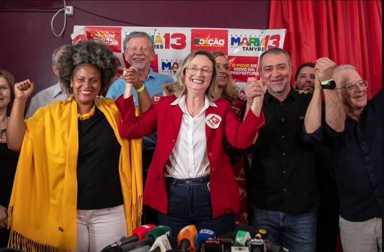 Candidata do PT, Maria do Rosário (PT) teve 26,28% dos votos válidos e foi a segunda mais votada
