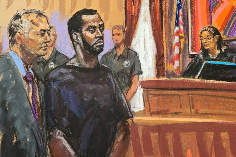 Sean 'Diddy' Combs no tribunal