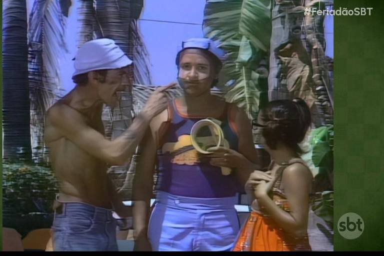 Cena de "Chaves em Acapulco"!