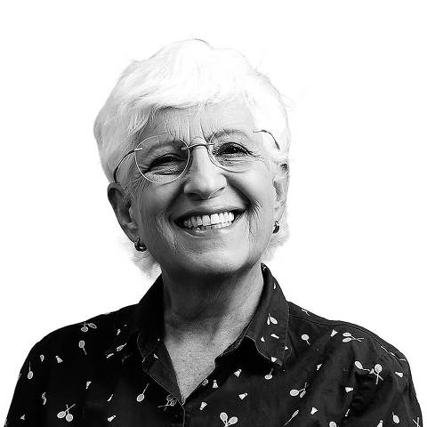 SÃO PAULO - SP - BRASIL - 18-09-2024 - Retrato de Rosana Hermann, Colunista no F5, site de entretenimento da Folha, para o perfil do autor.**(Foto: Rafaela Araújo/Folhapress, Interação) *** EXCLUSIVO FOLHA DE SÃO PAULO ***
