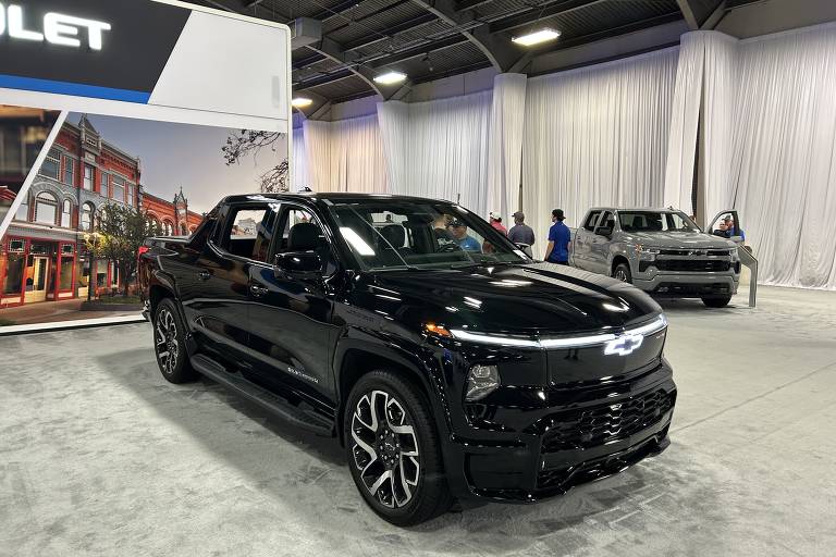 Versão 100% elétrica da picape Silverado é apresentada na State Fair of Texas, em Dallas