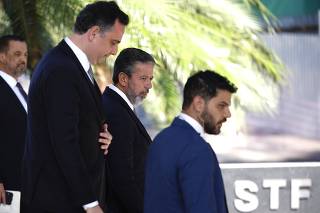 DO STF ALMOÇA COM LIRA E PACHECO
