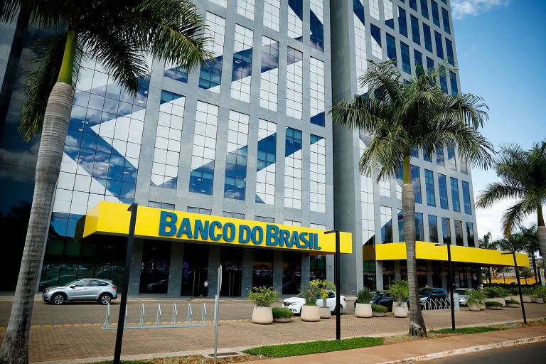 Fachada do prédio da sede do Banco do Brasil