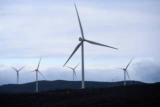 Parque de energia eólica na cidade de Santa Luzia (PB)