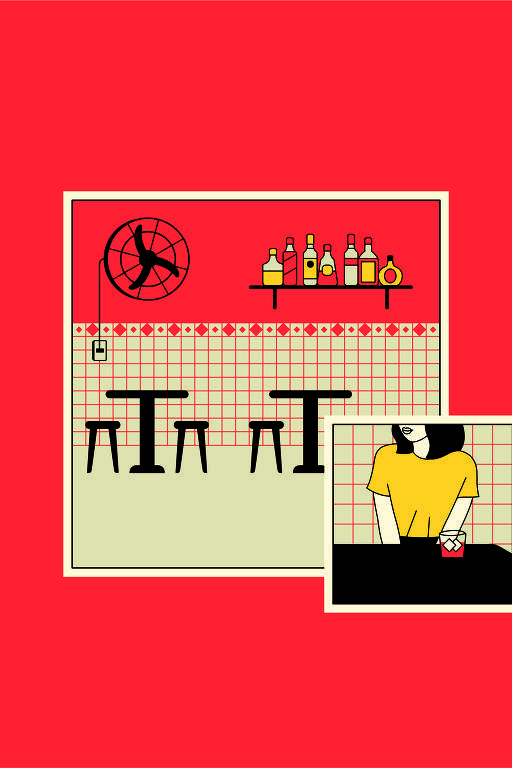 Ilustração para a categoria Top Bebidas - revista top of mind