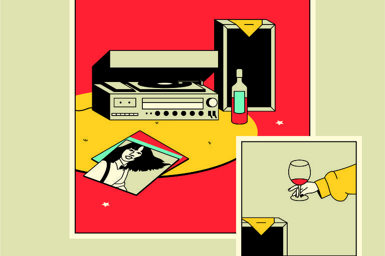 Ilustração categoria Top Festas - revista Top of Mind