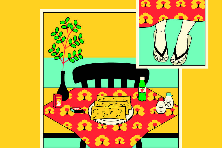 Ilustração para a categoria Top Marca que Representa o Brasil - revista top of mind