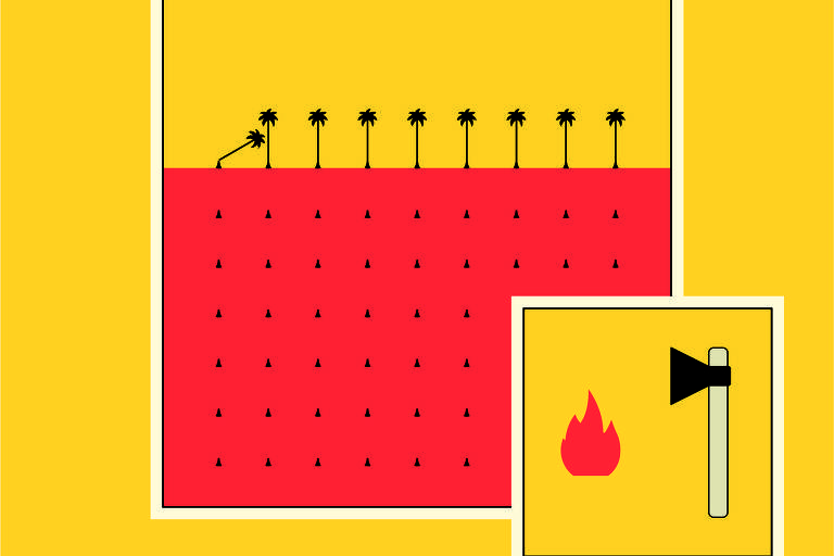 Ilustração categoria Top Preservação do Meio Ambiente - revista Top of Mind