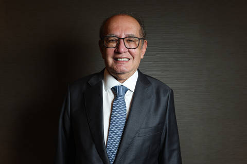 SÃO PAULO, SP, 21.10.2024 - Ministro do Supremo Tribunal Federal do Brasil, Gilmar Mendes, durante jantar debate 