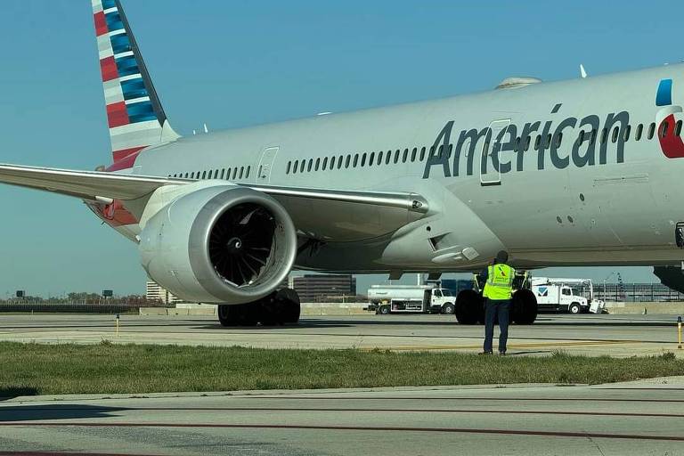 Avião American Airlines