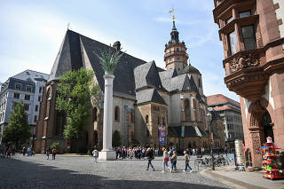 Leipzig city view ahead of the UEFA Euro 2024