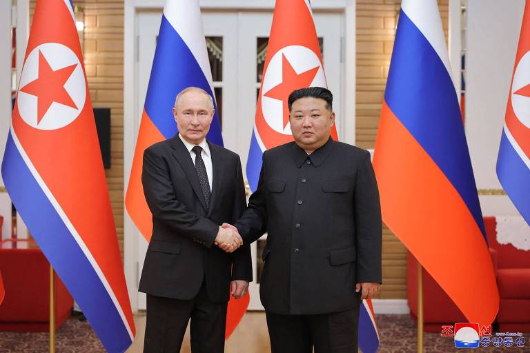 Putin sugere que vai usar forças da Coreia do Norte na Guerra da Ucrânia